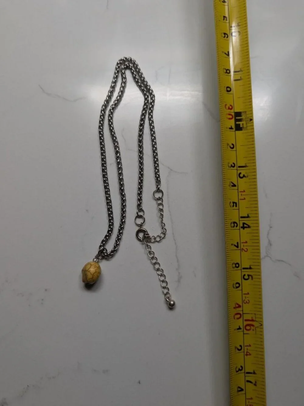 Halloween Vintage Silver Tone Carved Skull Pendant Necklace (Ship the same Day)